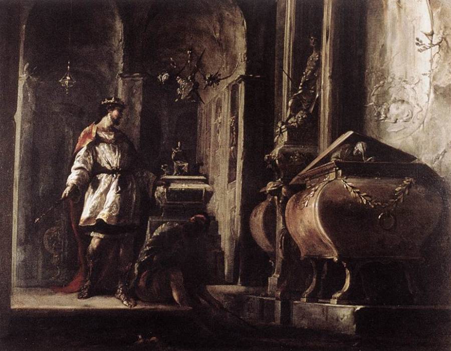 Schonfeld Johann Heindrich - Alexandre le Grand devant la tombe d-Achille.jpg